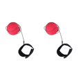 thumbnail image 2 of Soidarity Pelota de goma que rebota en la muñeca, juguete interactivo para padres e hijos resistente al desgarro, juguete relajante para hacer Rosa 2Conjunto, 2 of 6