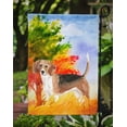 thumbnail image 3 of Caroline's Treasures CK1959GF Drapeau de Jardin Taille Beagle d'Automne, 3 of 3