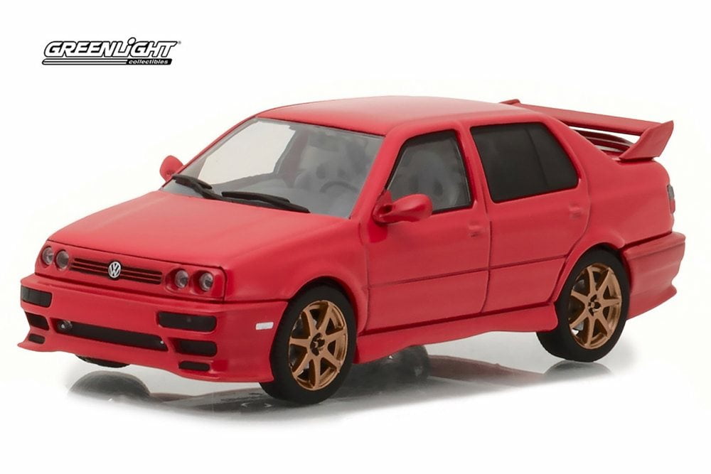 1995 Volkswagen Jetta A3 Hard Top, Red Greenlight 86313 1/43 scale