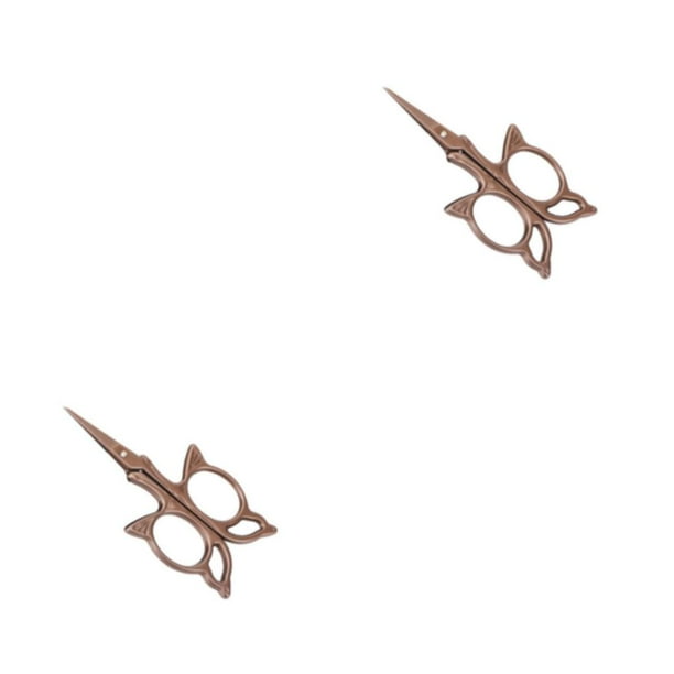 Kenally Tijeras de costura profesionales de acero inoxidable para sastres y costura, tijeras de bordado duraderas Type1 NO1