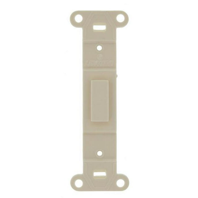 Light Almond Blank Insert for Toggle Wall Plate