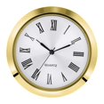 thumbnail image 2 of Ajuste del reloj Insertar Mini reloj Insertar Reloj en miniatura Esfera blanca de metal Fácil instalación Movimiento duradero de 55 mm Dorado Macarena Inserto de mini reloj, 2 of 8