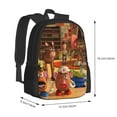 thumbnail image 2 of Toy Story Backpack, 3d Printed Laptop Backpack, Water Resistant Computer Backpack, 16.5x12.5x5.5 Inch, 2 of 9