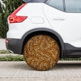 thumbnail image 6 of American Independence 4th of July Day Tire Covers Waterproof Dustproof Wheel Protector Universal Spare Tire Cover Fit for Trailer, RV, Car, Truck, SUV, Jeep, Camper Wheel, 6 of 10