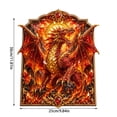 thumbnail image 3 of 3D Layered Dragon Diamond Kit 10x12in, Round Drill Canvas Wall Art, Christmas Decoration Indoor Wall Ornament Home Tabletop Decor, 3 of 6