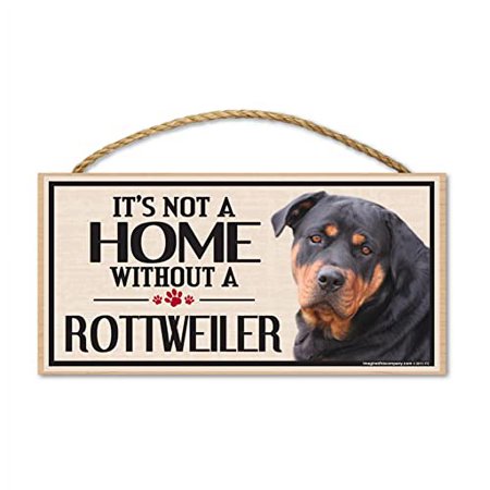UPC: 0729173960842 | Imagine This Wood Sign for Rottweiler Dog Breeds
