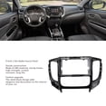 thumbnail image 3 of 9 Inch Radio Stereo Fascia Panel Frame for Triton 2015-2018, ABS Double Din Radio Bezel Dash Panel, Black Color, 3 of 7