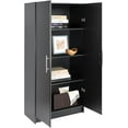 thumbnail image 2 of Adjustable Shelves Cabinet - Functional Tall Garage Table  Freestanding Garage Cabinet with, 2 of 4