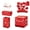 Red, variant on 2026 Graduation Surprise Explosion Gift Box, Pop up Cash Money Holder, DIY Bouncy Confetti Card, Creative Memorable Present for Grad, Unique Party Favor Ideas, Fillable Candy Bouquet(Blue,10pcs)