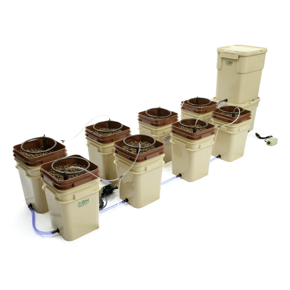 General Hydroponics WaterFarm 8Pack Hydroponic System