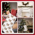 thumbnail image 7 of Sikiie Retro Squirrel Christmas Stockings,18 Inches Christmas Stockings Xmas Hanging Stockings for Family Christmas Decorations & Gifts, 7 of 7