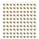 thumbnail image 1 of 100 clips para carpetas, fuerza de sujeción fuerte, prevención de óxido, clips pequeños portátiles de metal para oficina, color dorado, 1 of 5