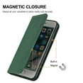 thumbnail image 6 of TECH CIRCLE for Samsung Galaxy S23 Ultra Wallet Case,Shockproof Magnetic Closure PU Leather Folding Stand Full Protective Cover with Wristlet Strap Card Holder for Galaxy S23 Ultra 6.8" 2023, Green, 6 of 7