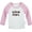 Long Pink Raglan T-shirt, variant on Nice List Funny T shirt For Baby, Newborn Babies T-shirts, Infant Tops, 0-24M Kids Graphic Tees Clothing (Long Pink Raglan T-shirt, 0-6 Months)