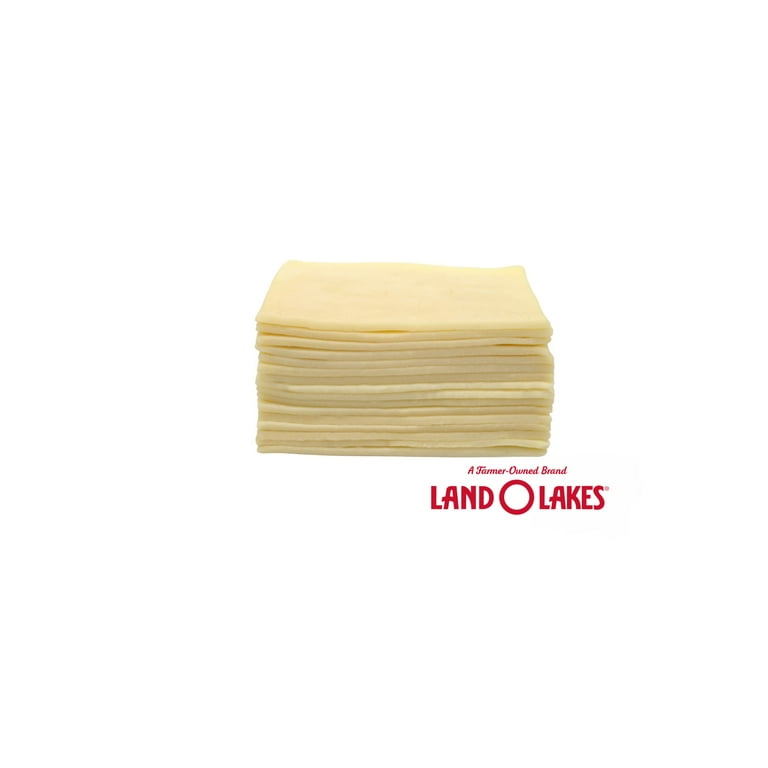 Land O Lakes White American Cheese, Sliced (Fresh, Plastic Bag)