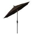 thumbnail image 3 of Parasol de Marché en Fibre de Verre 11 Pieds Inclinaison Col Noir Mat/pacifica/moka, 3 of 4