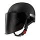 thumbnail image 1 of Casco abierto ligero de media cara con cómodo acolchado de forro estilo medio para Negro, 1 of 9