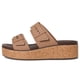thumbnail image 4 of Sandalias Crocs Brooklyn con Hebilla y Plataforma de Corcho Chocolate con Leche Talle 6 M, 4 of 7
