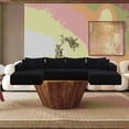 thumbnail image 3 of Modern Sponge Cloud Sofa 162"L Shaped,Free Combination with 6 Pillows, 3 of 19