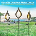 thumbnail image 2 of Adeco  Solar Lights Garden Metal Stake, 2 of 7