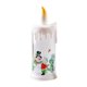 thumbnail image 1 of Worallymy Christmas Santa Claus Candle Light Luz sin llama LED Lámpara sin humo sin fuego para decoración de fiestas Worallymy JD735800348, 1 of 7