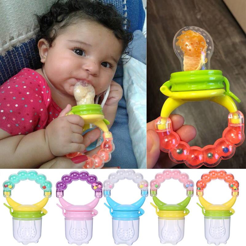 US Fruit Vegetable Dummy Feeder Pacifier Soother Nipple Teether For Newborn Baby 