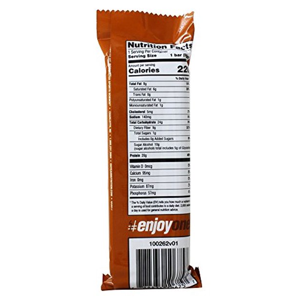 ONE Maple Glazed Donut Protein Bar, 2.12 Oz. (Pack of 3)