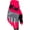 Black/Fluorescent Pink, variant on Techstar Gloves (Large, Black)
