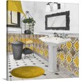 thumbnail image 1 of Great BIG Canvas | "Sundance Bath II (yellow)" Canvas Wall Art - 20x20, 1 of 2