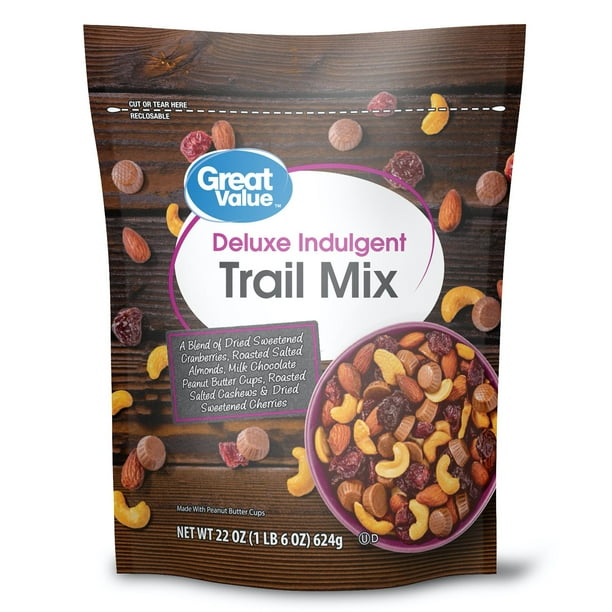 Great Value Deluxe Indulgent Trail Mix, 22 oz