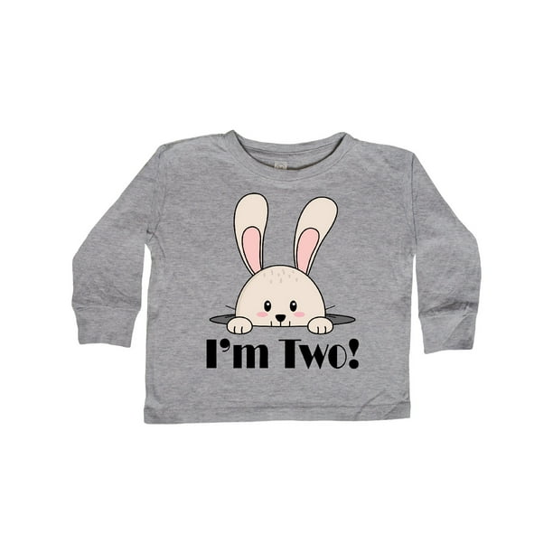 INKtastic Inktastic 2nd Birthday 2 Year Old Boy Toddler Long Sleeve T
