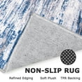 thumbnail image 3 of Brisasol Entryway Rugs 4x6 Washable Rug Non Slip Abstract Area Rug Super Soft Indoor Rug for Entry Kitchen Bedroom, Navy Blue/Gray/Neutral/Multi, 3 of 8