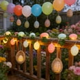 thumbnail image 4 of Green M Easter Egg String Lights 118 Inch 20 Led Cracked Egg Battery Operated Fairy Lights For Indoor Home Party Mantel Table Decor, 4 of 6