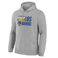 thumbnail image 2 of Men's Gray Golden State Warriors Noches Training Hoodie, 2 of 3