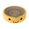 thumbnail image 1 of GROWTH TANK Cat Scratch Bed Lounge Cat Beds Corrugated Paper Scratch Pad Cat Scratch Pad Cat Yellow, 1 of 9