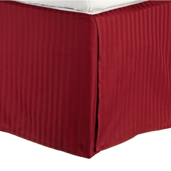 300 Thread Count 100% Egyptian Cotton Bed Skirt, 1-Piece Individual Bed Skirt by Blue Nile Mills - Twin