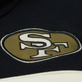 thumbnail image 4 of Men's Mitchell & Ness Olive San Francisco 49ers  Vintage Logo Head Coach Hoodie, 4 of 4