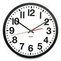 13 in. Plastic Wall Clock