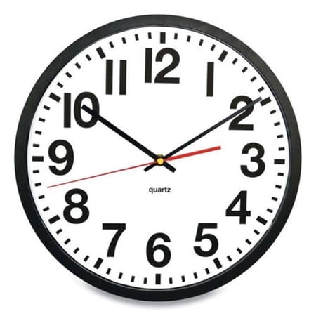 13 in. Plastic Wall Clock