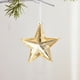 thumbnail image 4 of Adorno de Estrella Dorada de Cinco Puntas | Colgante de árbol de Navidad acrílico brillante | Piedras decorativas falsas multicolores | 5,5x4,5 en decoración navideña | Un toque festivo duradero, 4 of 8