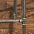 thumbnail image 5 of Hillsdale Dillon 35.25" Metal Transitional Counter Stool in Silver/ Light Gray, 5 of 5