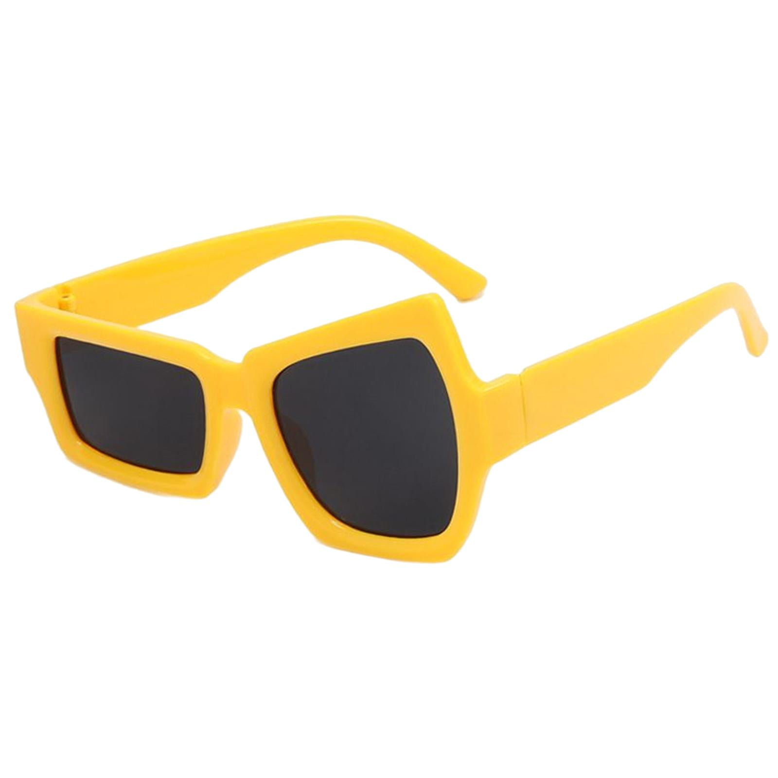 Personalized Wedding Sunglasses - Yellow Sunglasses