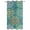 Green, variant on Green Boho Outdoor Curtains for Patio Waterproof,Windproof Privacy Curtains with Weighted Bottom,Shabby Vintage Ethnic Abstract Floral Art Outside Drapes for Picnic Garage Yard Cabana 54"x84" 1 Panel