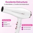 thumbnail image 3 of Secadora De Cabello Profesionalsecadora Con Difusor 12 En 1 Color Blanco Morfone Pistola Secadora Para Cabello Profesional Para Estetica Secadora De Aire Frio, 3 of 7