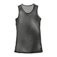 thumbnail image 4 of One opening Men's See Through Mesh T-Shirt Underwear Sheer Wear Transparent Undershirt, 4 of 9
