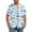 White-04, variant on Men's Short Sleeve Button Down Shirt, Print Casual Hawaiian & Vacation Top for Summer Wear