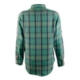 thumbnail image 3 of Women's Relaxed Fit Twill Long Sleeve Shirt-SB-XS, 3 of 4