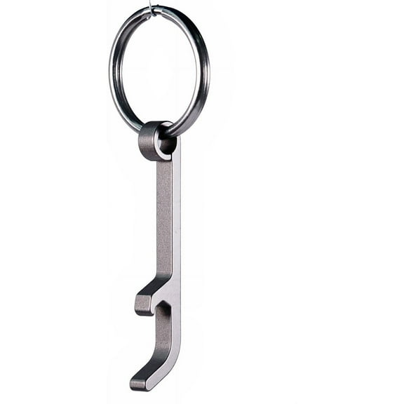 Keychain Beer Bottle Opener with Stainless Steel Key Rings（XKBO-901）