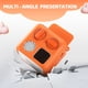 thumbnail image 3 of Cubierta La Piel Case Manga Protectora Silicona para Yoto Mini Player () Naranja, 3 of 9