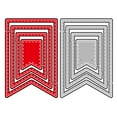 thumbnail image 5 of Techinal Banner Craft Die Metal Cutting Dies Cut for DIY Paper Card Making Scrapbooking, 5 of 8